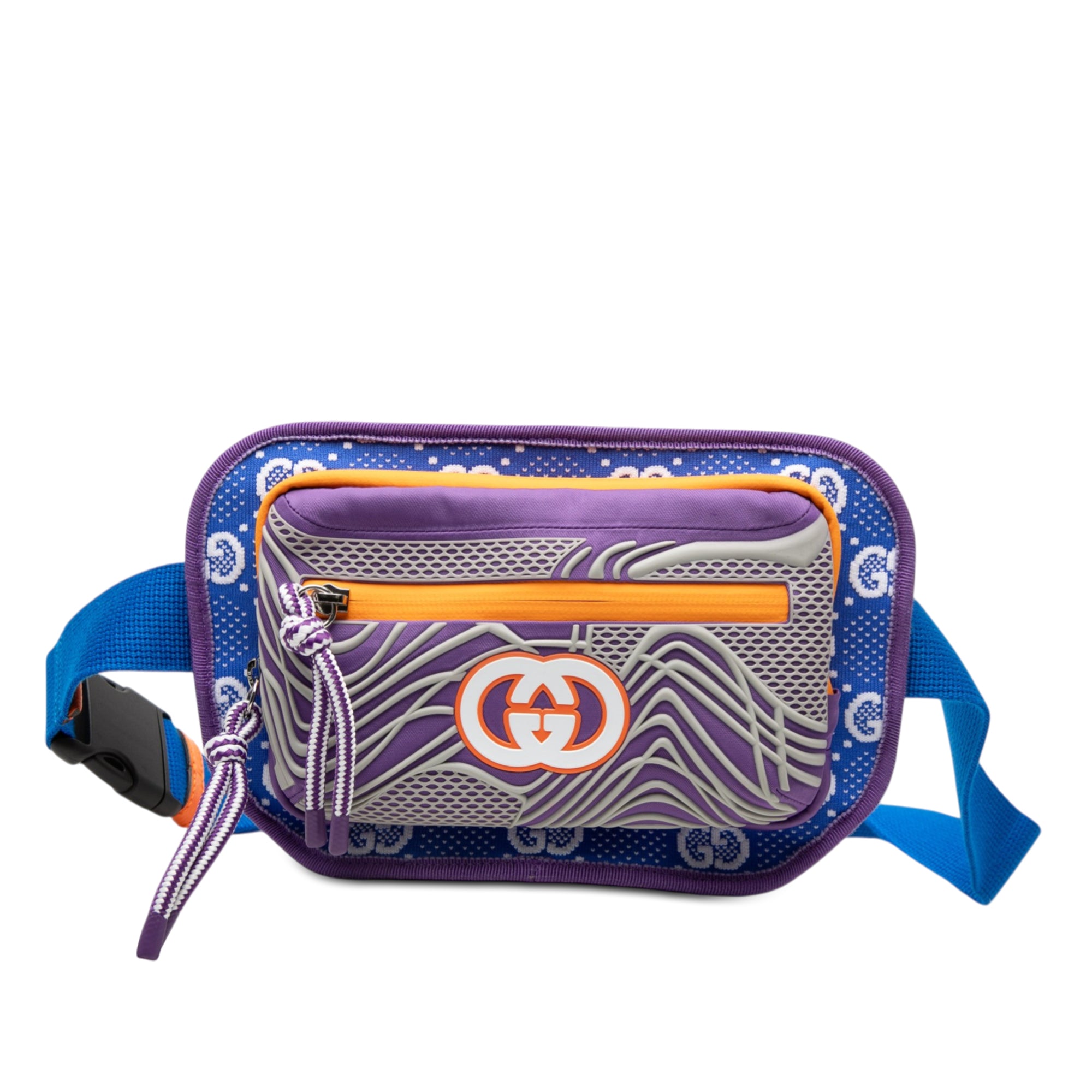 GG Nylon and Rubber Belt Bag - Image 1