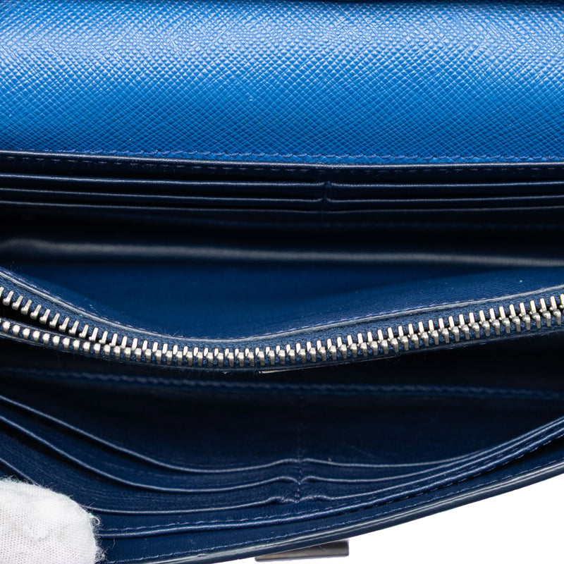 Saffiano Turn Lock Wallet on Strap - Image 4