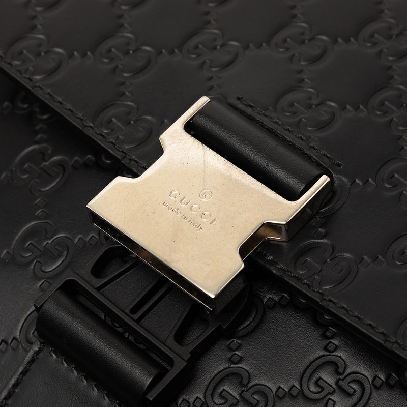 Guccissima Flap Messenger Bag - Image 8