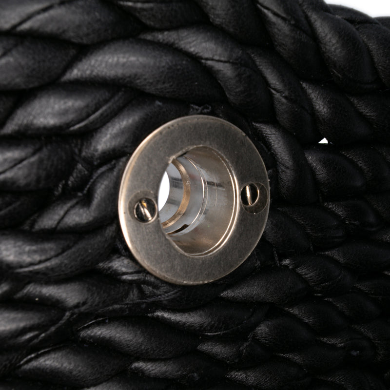 Lambskin Torchon Classic Tasseled Twisted Crossbody - Image 6
