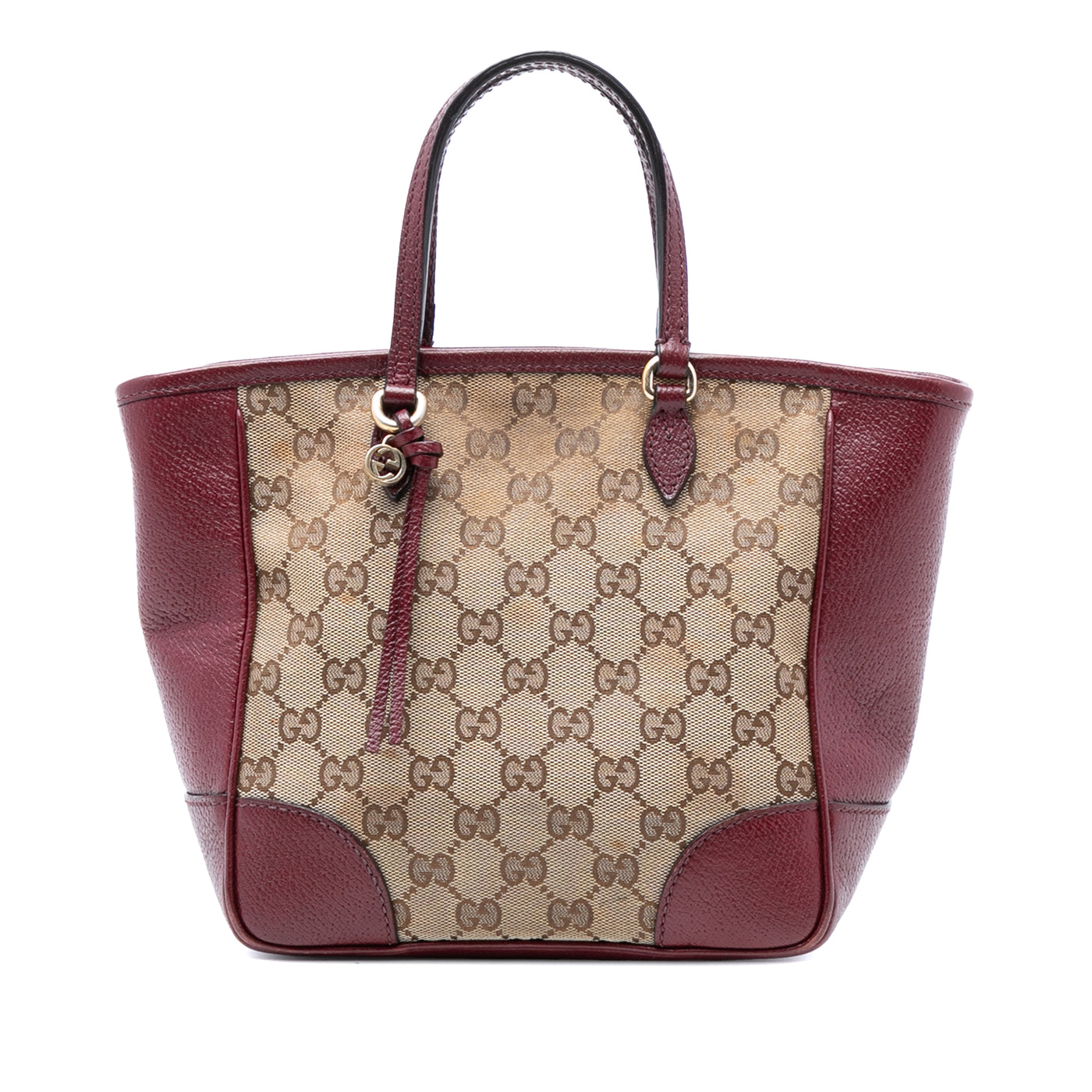 Small GG Canvas Bree Satchel - Image 1
