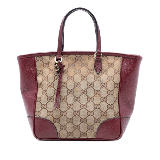 Small GG Canvas Bree Satchel - Image 1