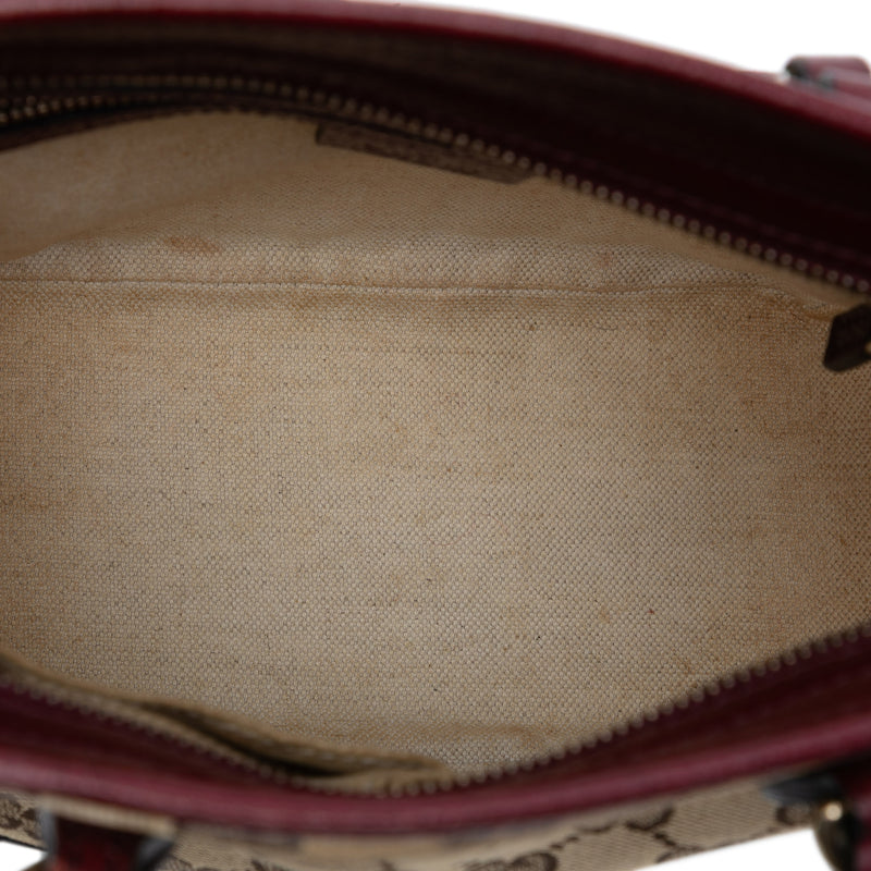 Small GG Canvas Bree Satchel - Image 4