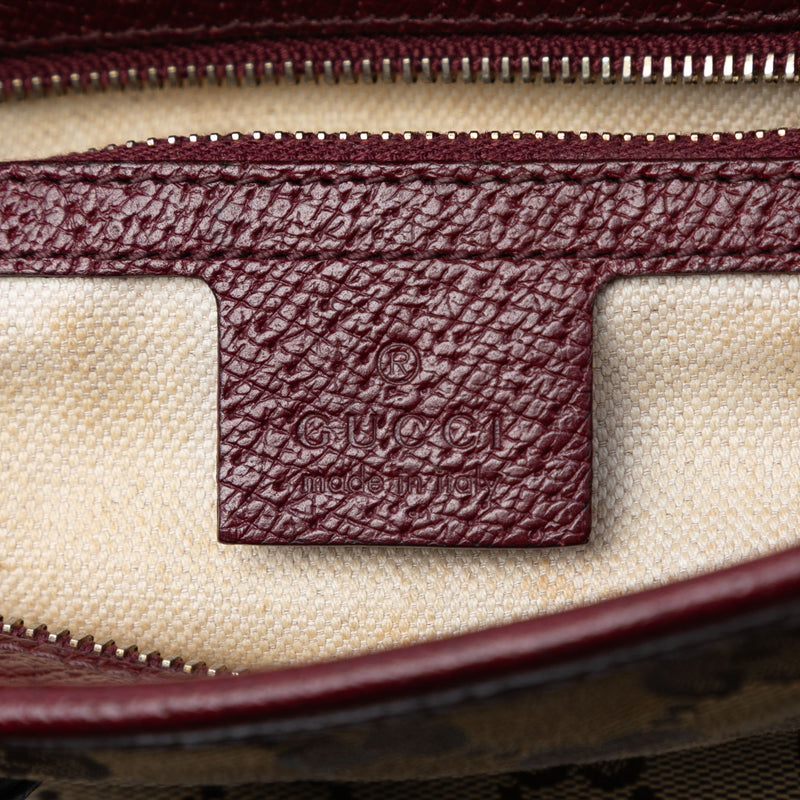 Small GG Canvas Bree Satchel - Image 5