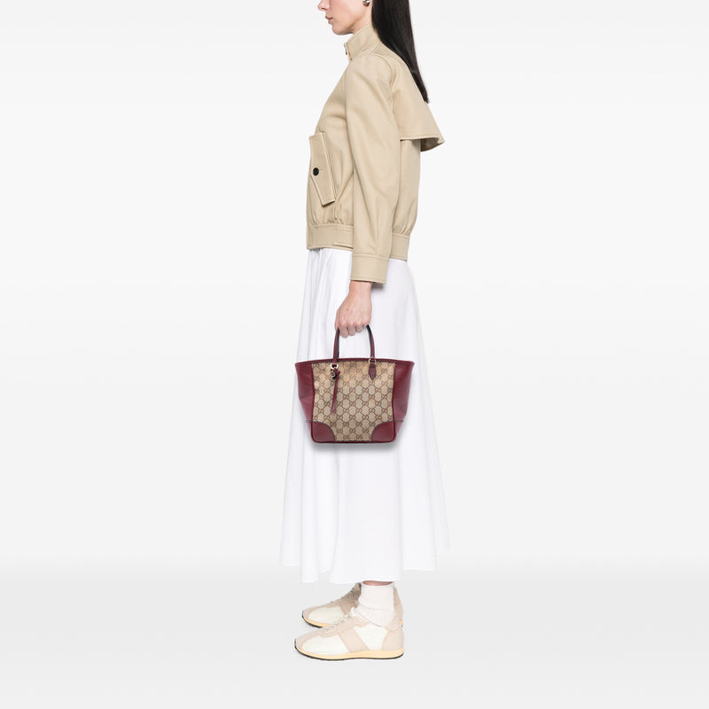 Small GG Canvas Bree Satchel - Image 7