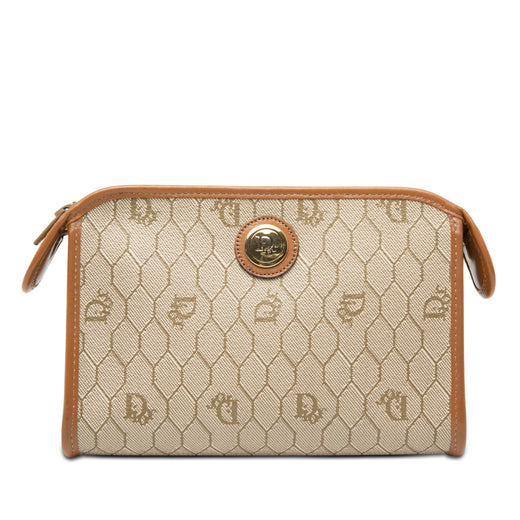 Honeycomb Coated Canvas Pouch - Image 1