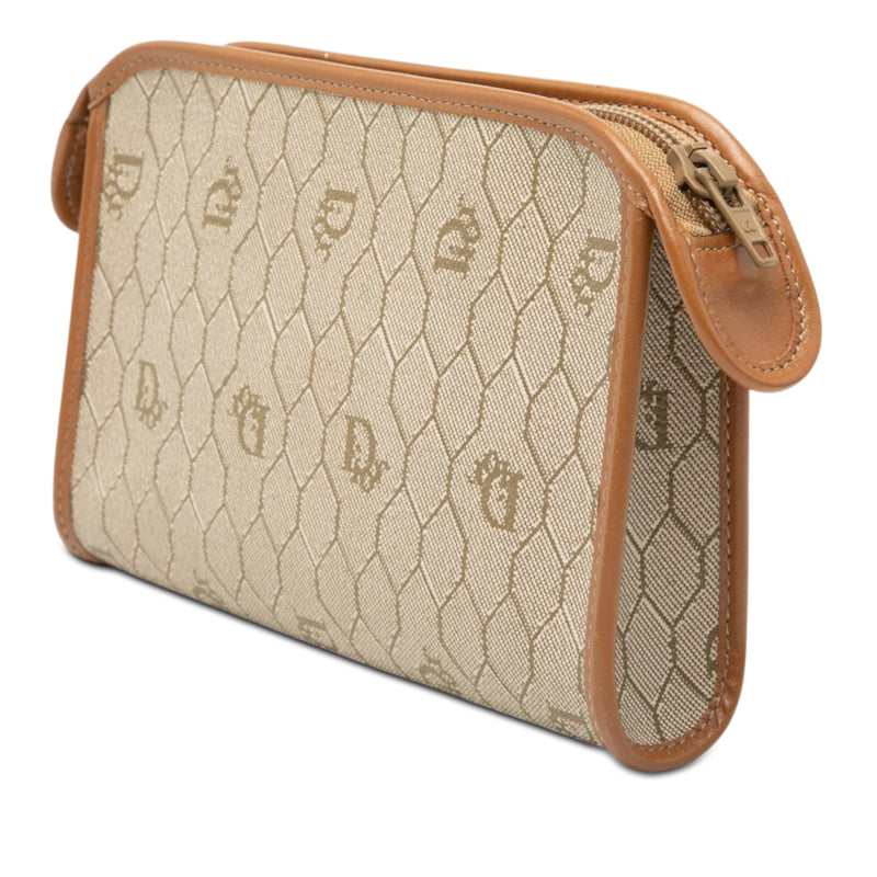 Honeycomb Coated Canvas Pouch - Image 2