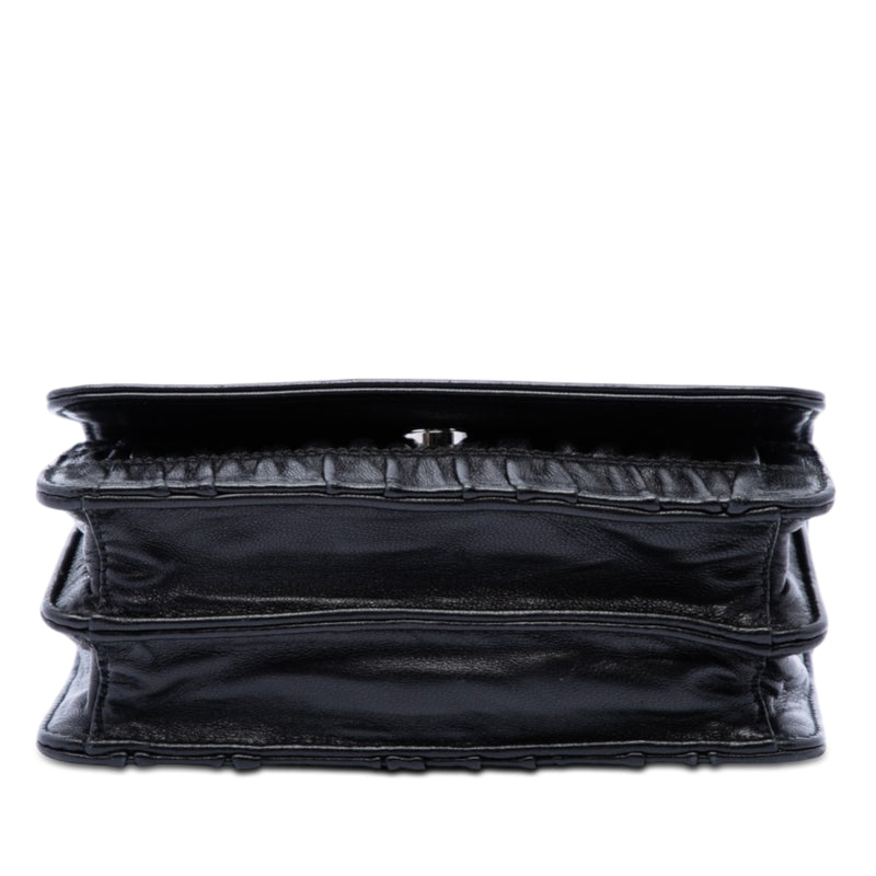 Nappa Gaufre and Brushed Leather Crossbody - Image 3