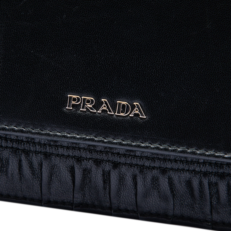 Nappa Gaufre and Brushed Leather Crossbody - Image 5
