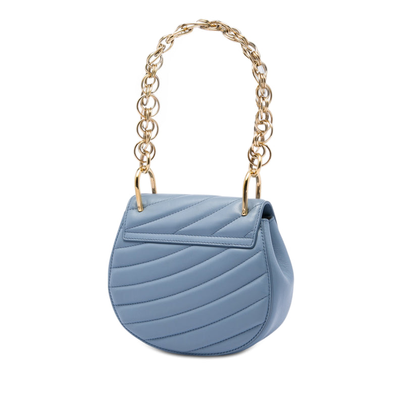Mini Quilted Leather Drew Bijou Satchel - Image 2