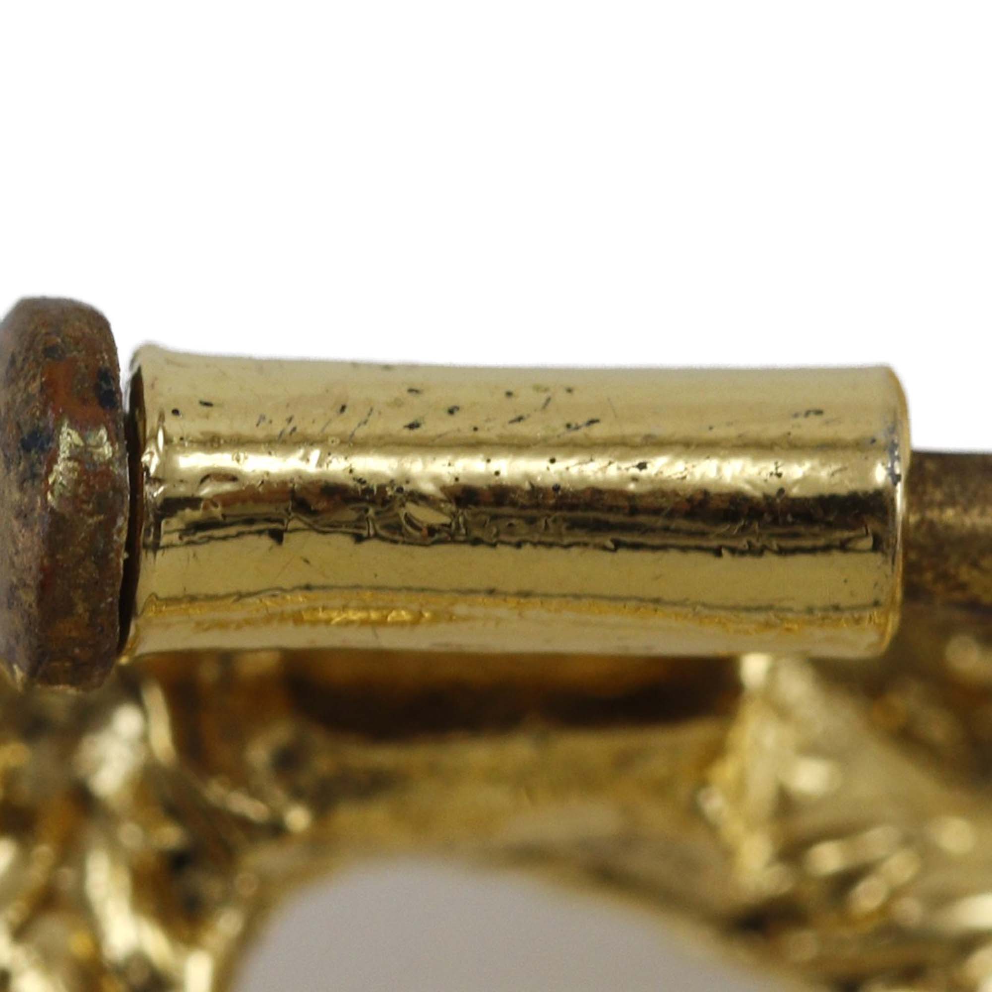 CC Gold Plated Clover Rope Brooch - Image 7