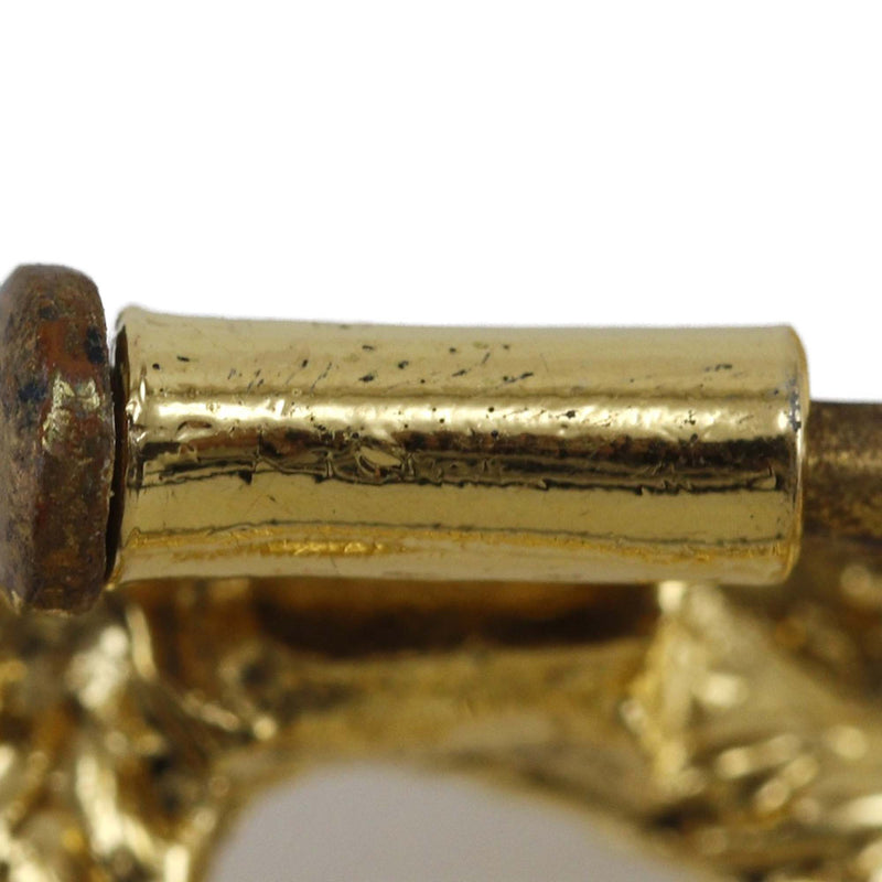 CC Gold Plated Clover Rope Brooch - Image 7