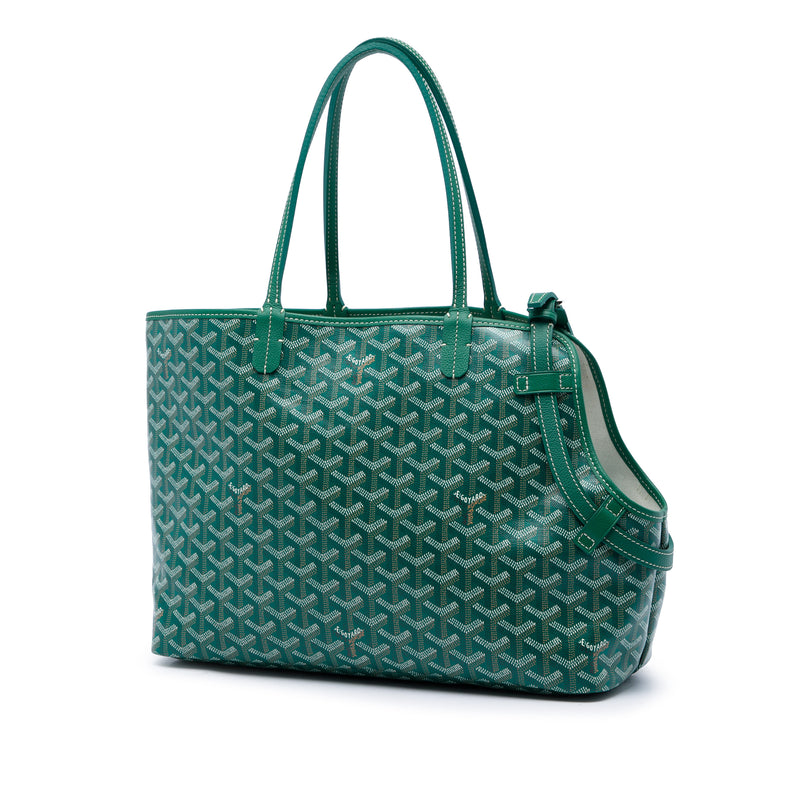 Goyardine Chien Gris Pet Carrier - Image 2