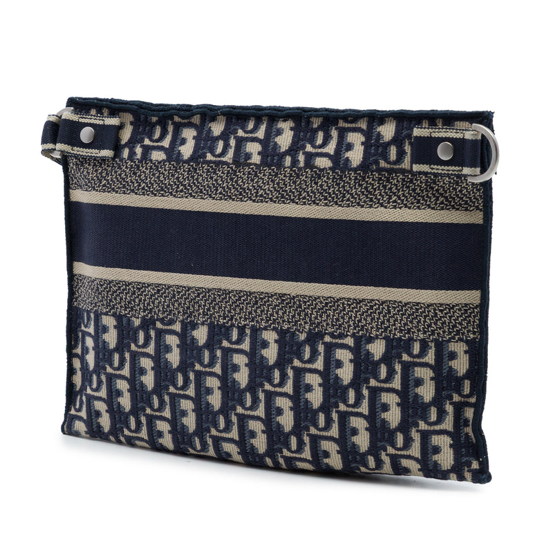 Oblique Canvas Flat Crossbody - Image 2
