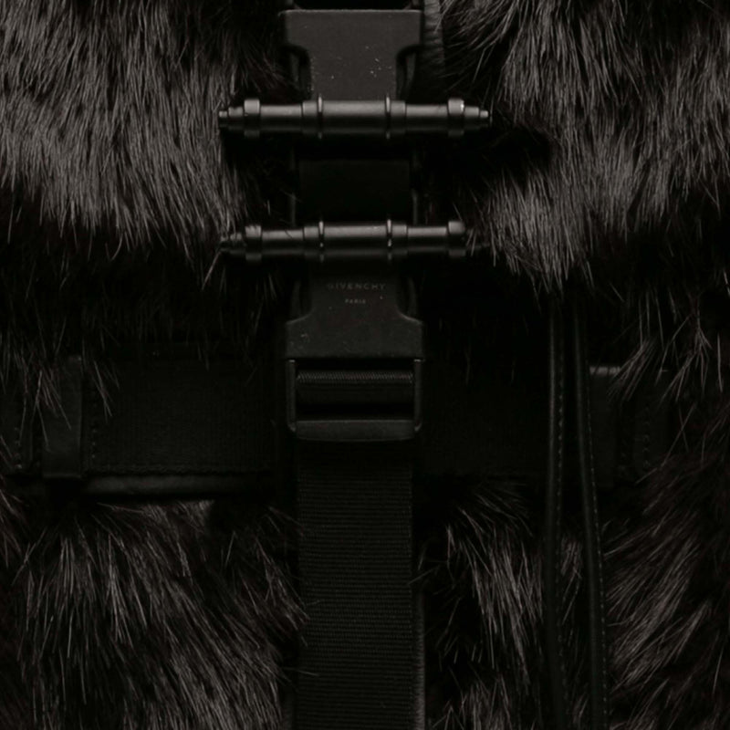Leather and Fur Obsedia Backpack - Image 6