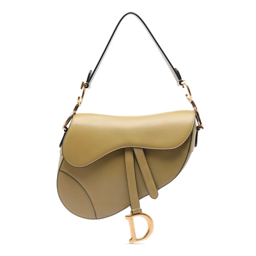 Smooth Calfskin Saddle Bag - Image 1