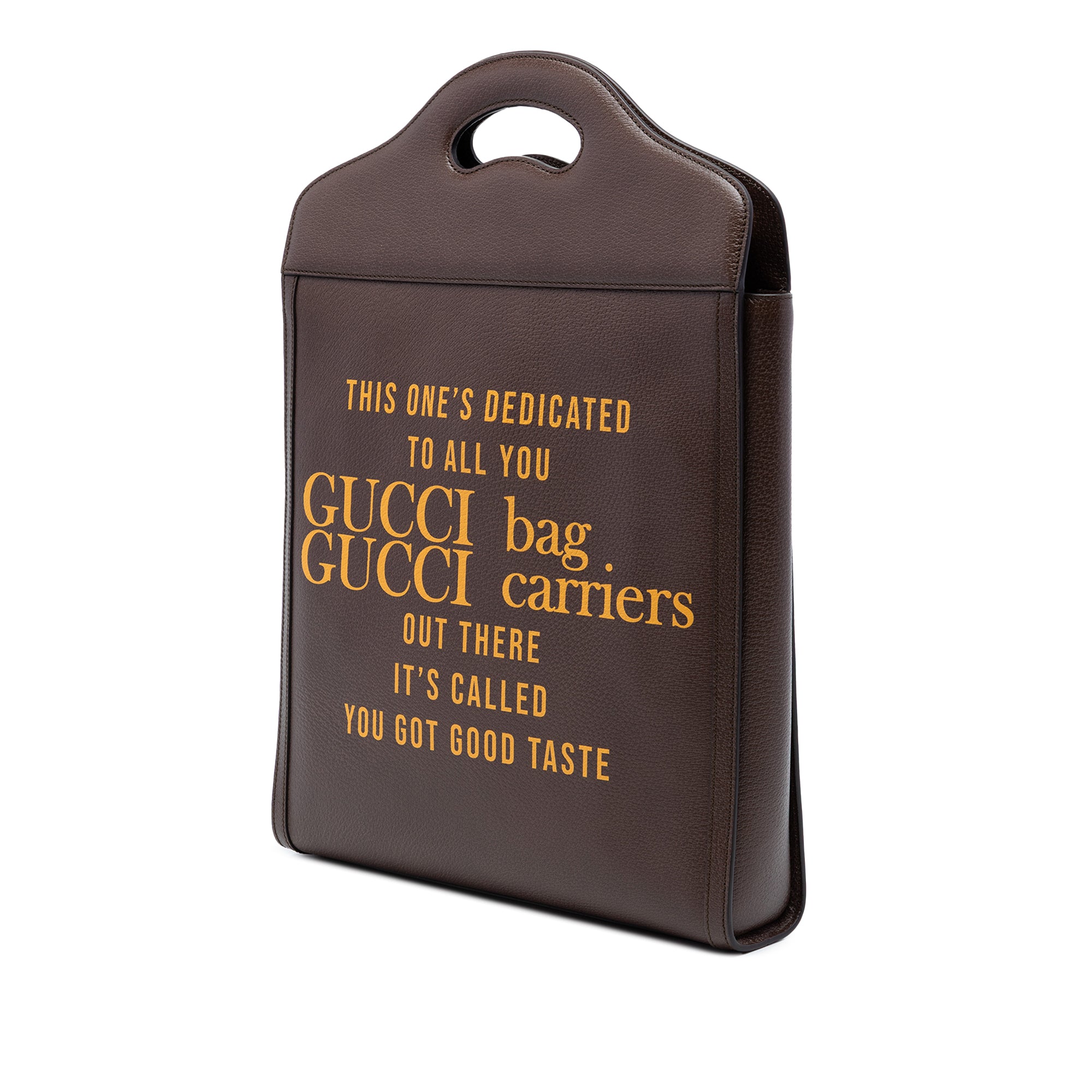 100th Anniversary Textured Calfskin Logo Convertible Tote - Image 2