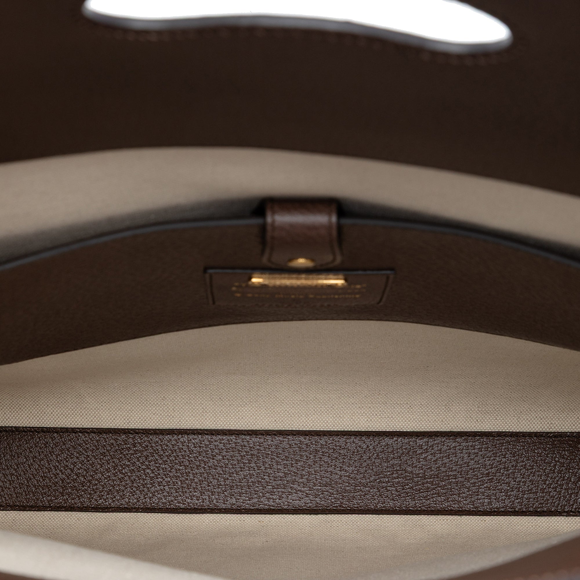 100th Anniversary Textured Calfskin Logo Convertible Tote - Image 4