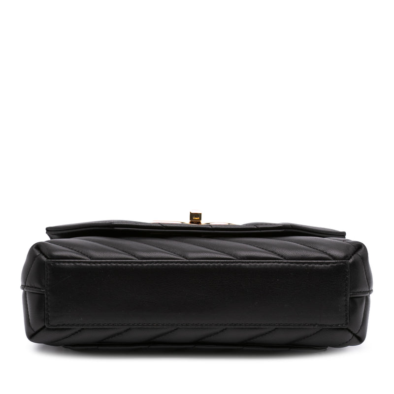 Small Quilted Lambskin Lop Shoulder Bag - Image 3