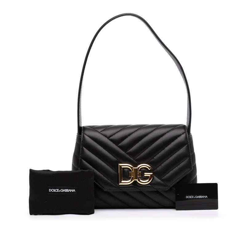 Small Quilted Lambskin Lop Shoulder Bag - Image 7