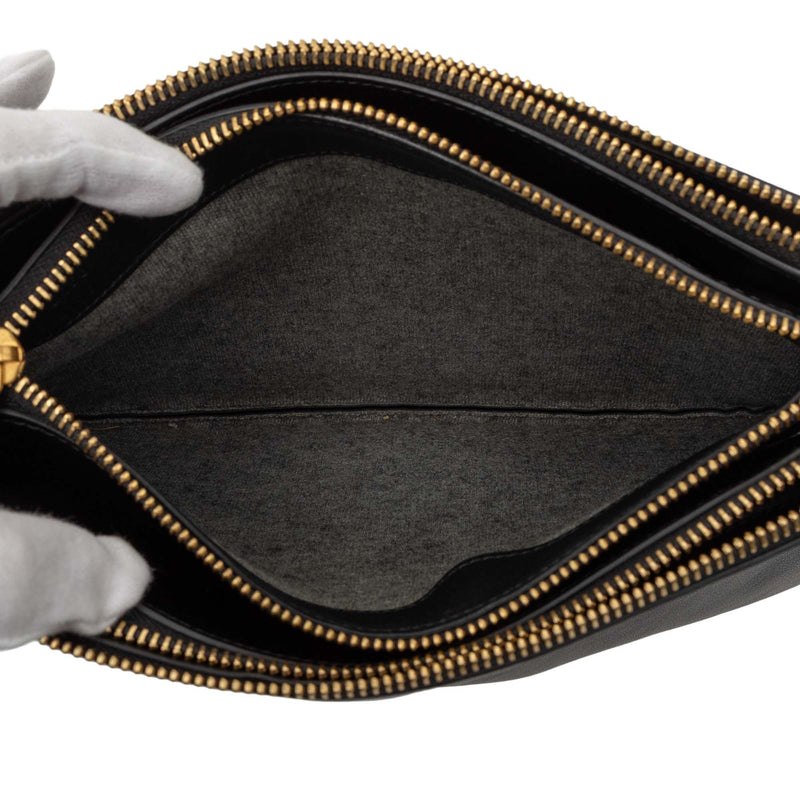 Large Lambskin Trio Crossbody - Image 4