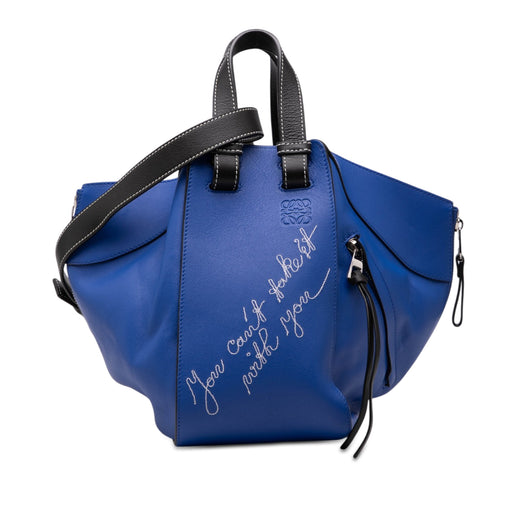 Small Bicolor Calfskin Can't Take It Hammock Bag - Image 1