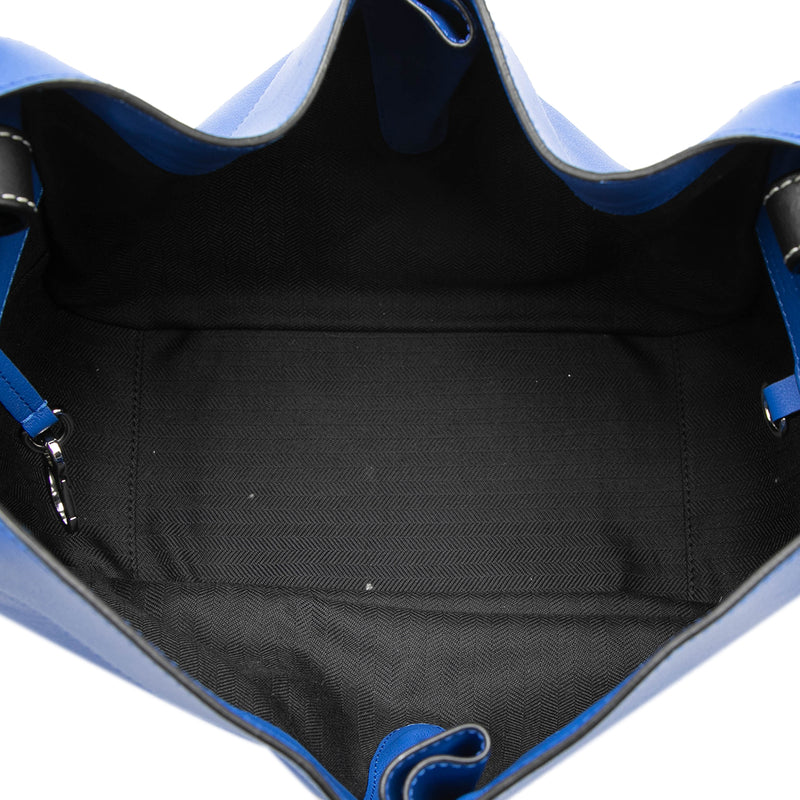 Small Bicolor Calfskin Can't Take It Hammock Bag - Image 4