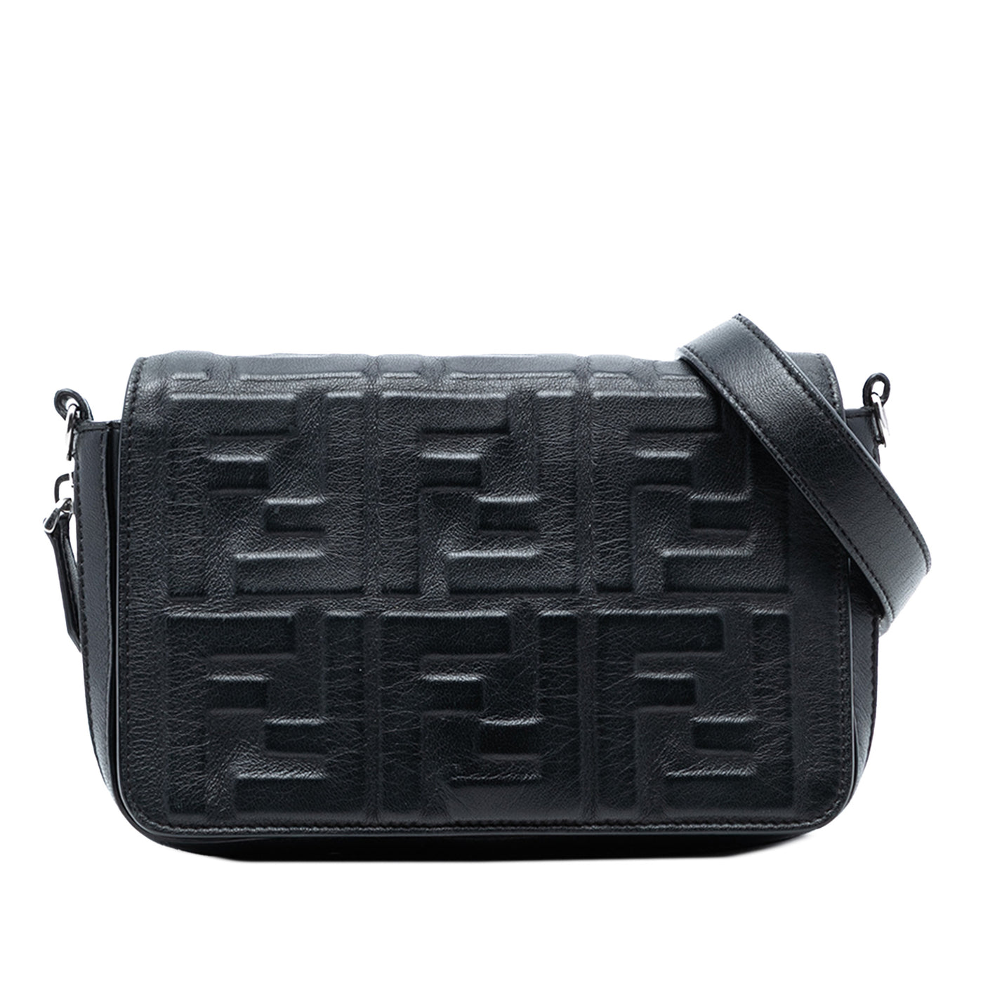 Mini Zucca Embossed Nappa Expandable Flap Crossbody - Image 1