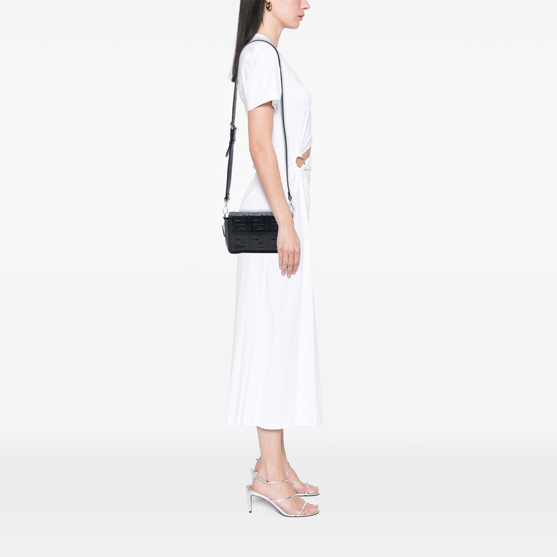 Mini Zucca Embossed Nappa Expandable Flap Crossbody - Image 7