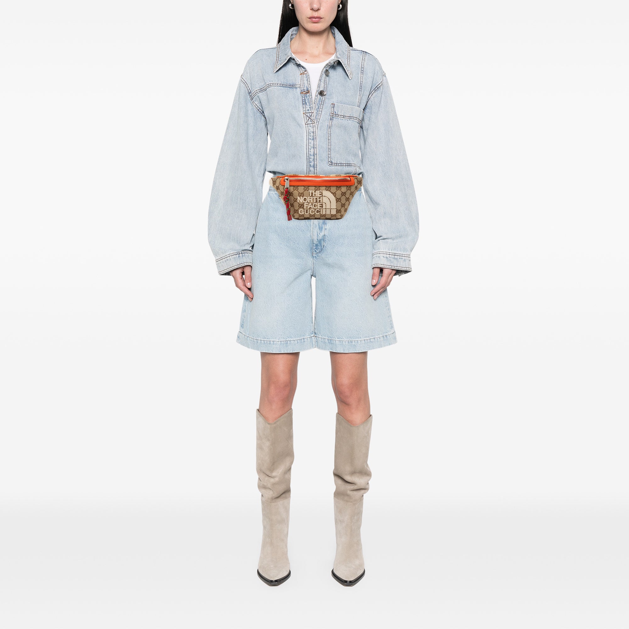 The North Face GG Canvas Belt Bag - Image 8