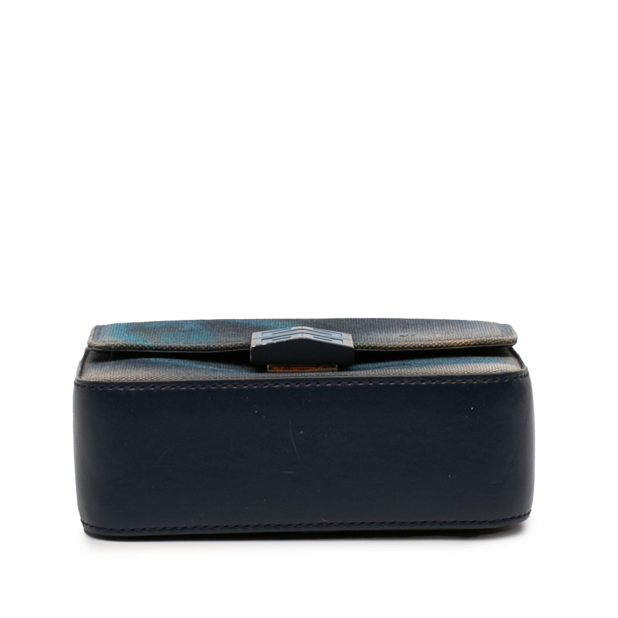 Chito Small 4G Graffiti Effect Canvas and Leather Satchel - Image 3