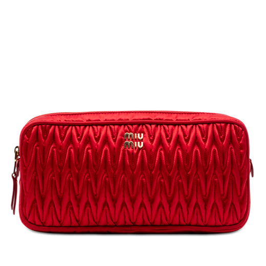 Nappa Matelasse Clutch - Image 1