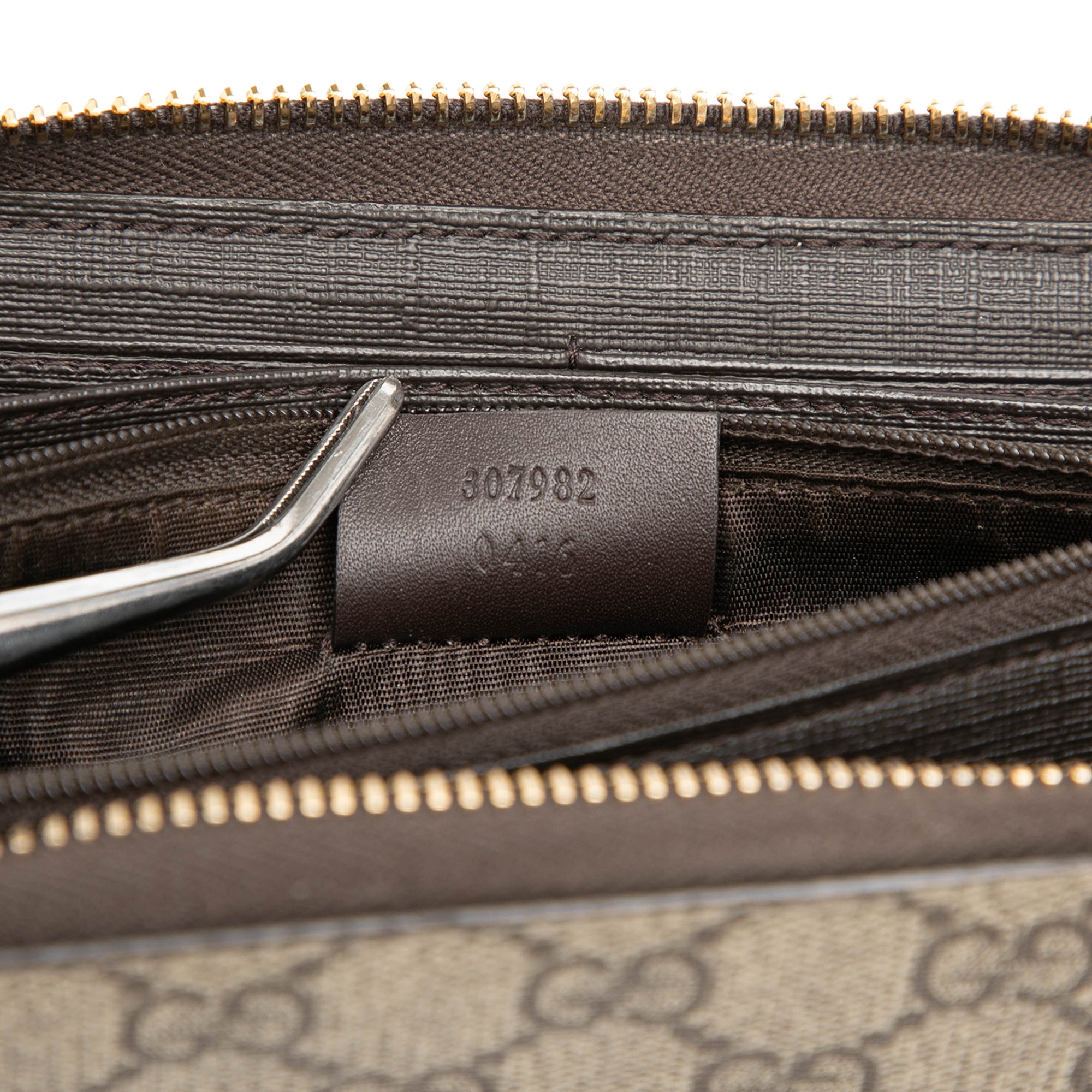 GG Supreme Zip Around Long Wallet - Image 6