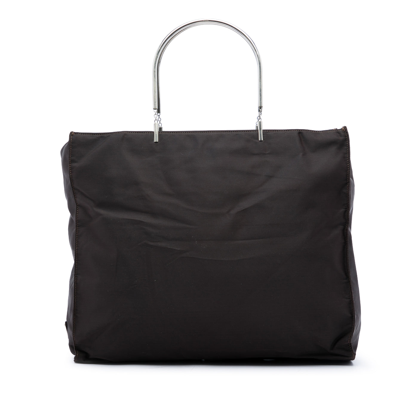 Tessuto Metal Handle Bag - Image 1