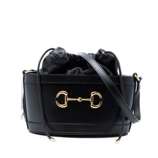 Leather Horsebit 1955 Bucket Bag - Image 1