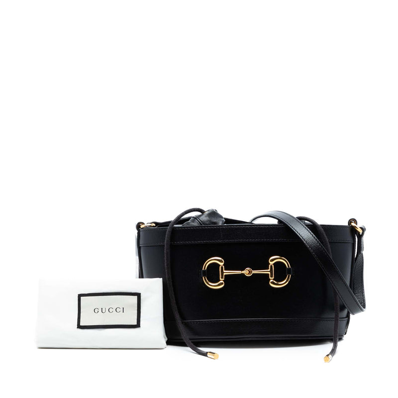 Leather Horsebit 1955 Bucket Bag - Image 8