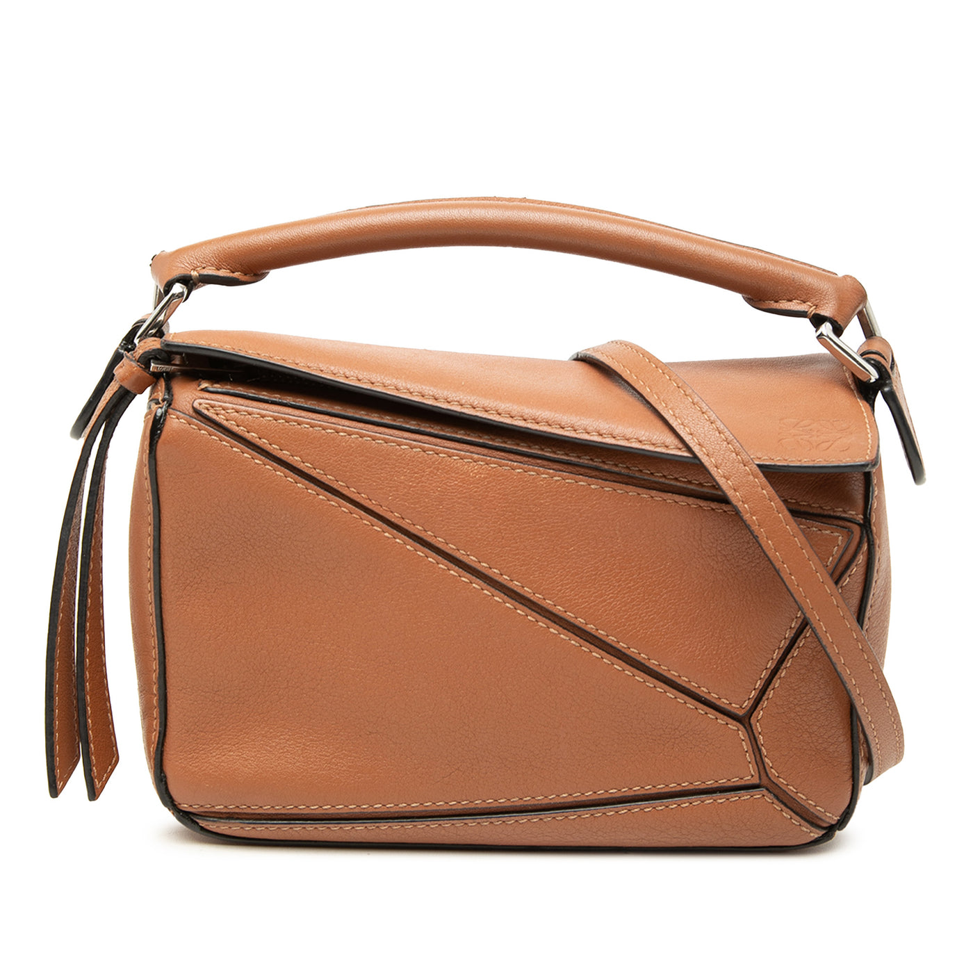 Mini Calfskin Puzzle Satchel - Image 1