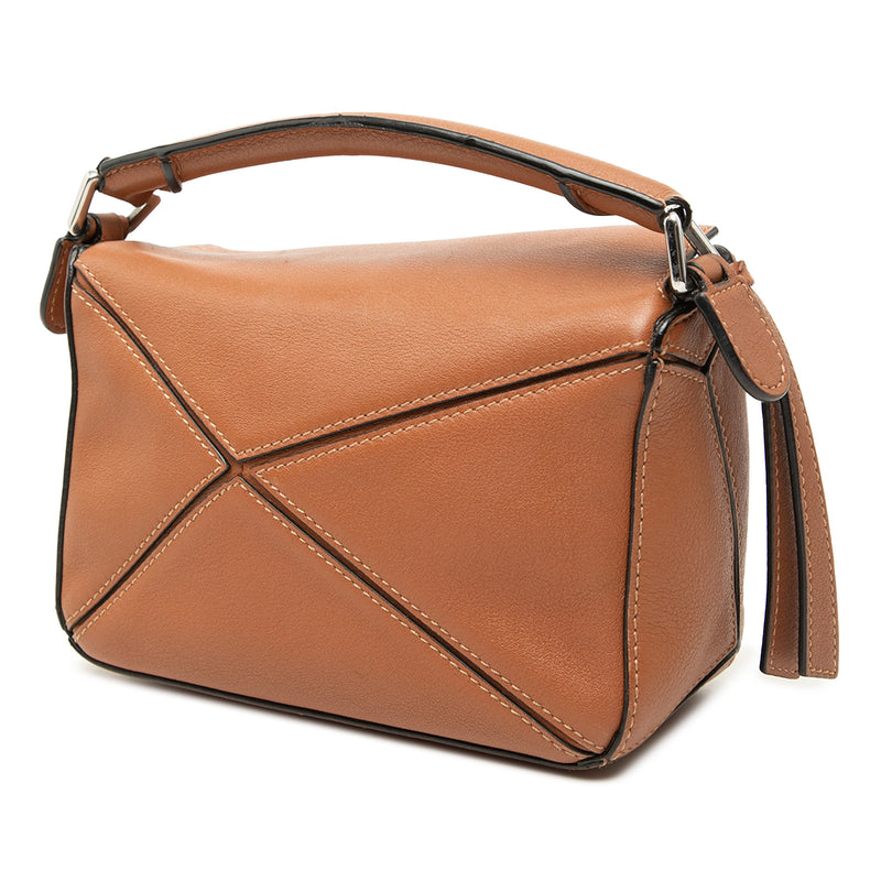 Mini Calfskin Puzzle Satchel - Image 2