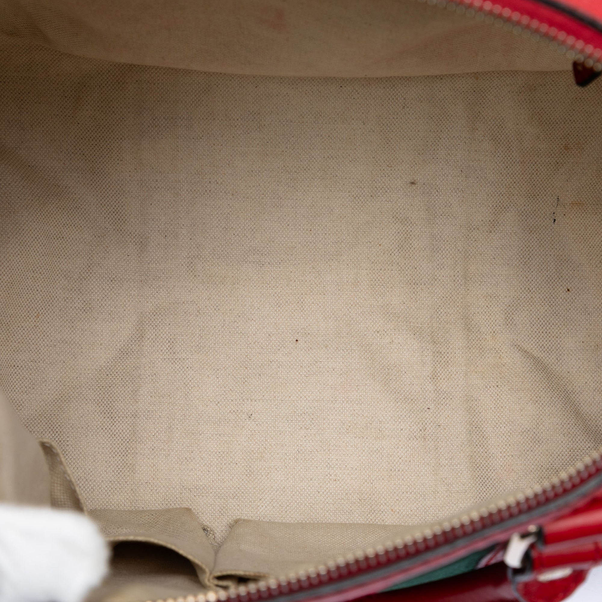 Medium GG Canvas Web Joy Boston Bag - Image 4