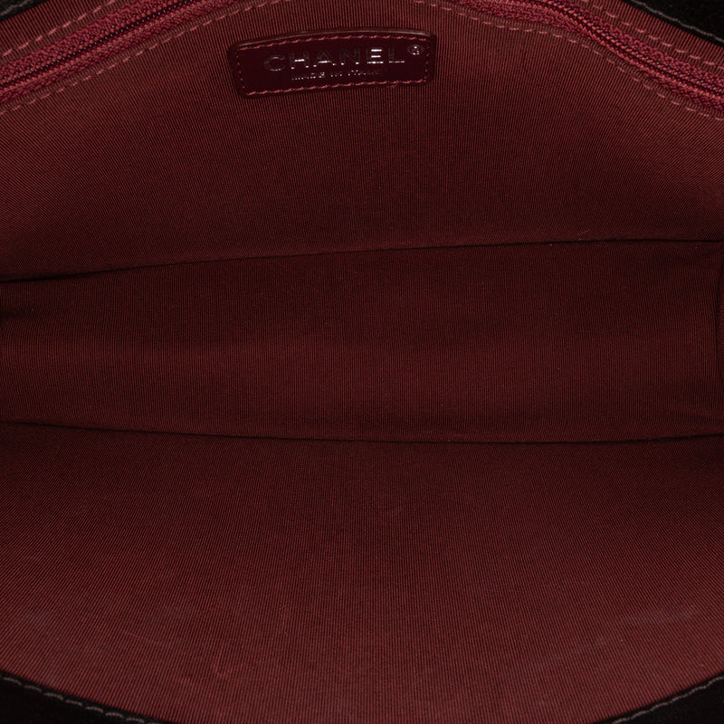 Medium Quilted Goatskin CC University Flap - Image 4