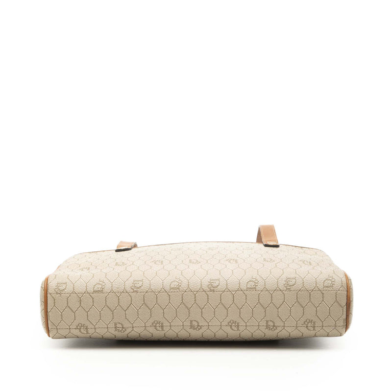 Honeycomb Coated Canvas Shoulder Bag - Image 3