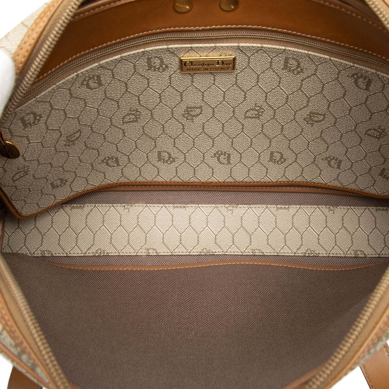 Honeycomb Coated Canvas Shoulder Bag - Image 4
