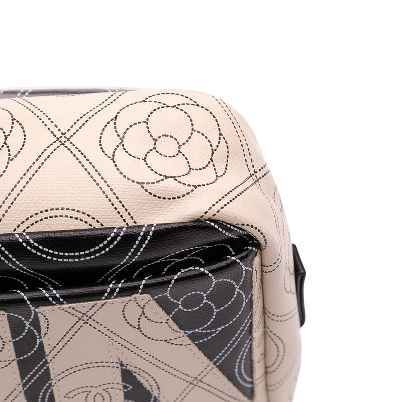 Coated Canvas Camellia Logo Camera Bag - Image 10