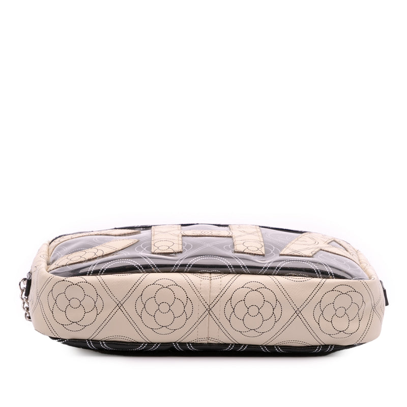 Coated Canvas Camellia Logo Camera Bag - Image 3