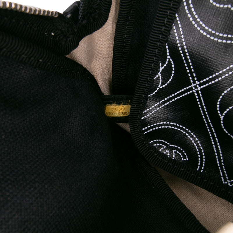 Coated Canvas Camellia Logo Camera Bag - Image 7