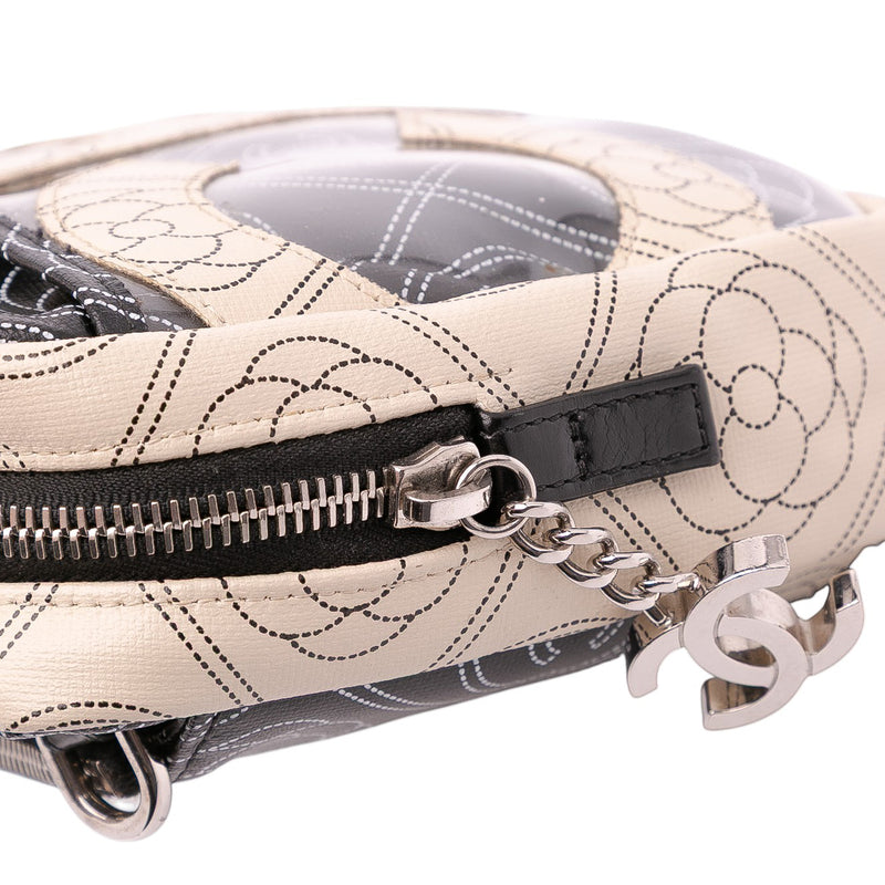 Coated Canvas Camellia Logo Camera Bag - Image 8