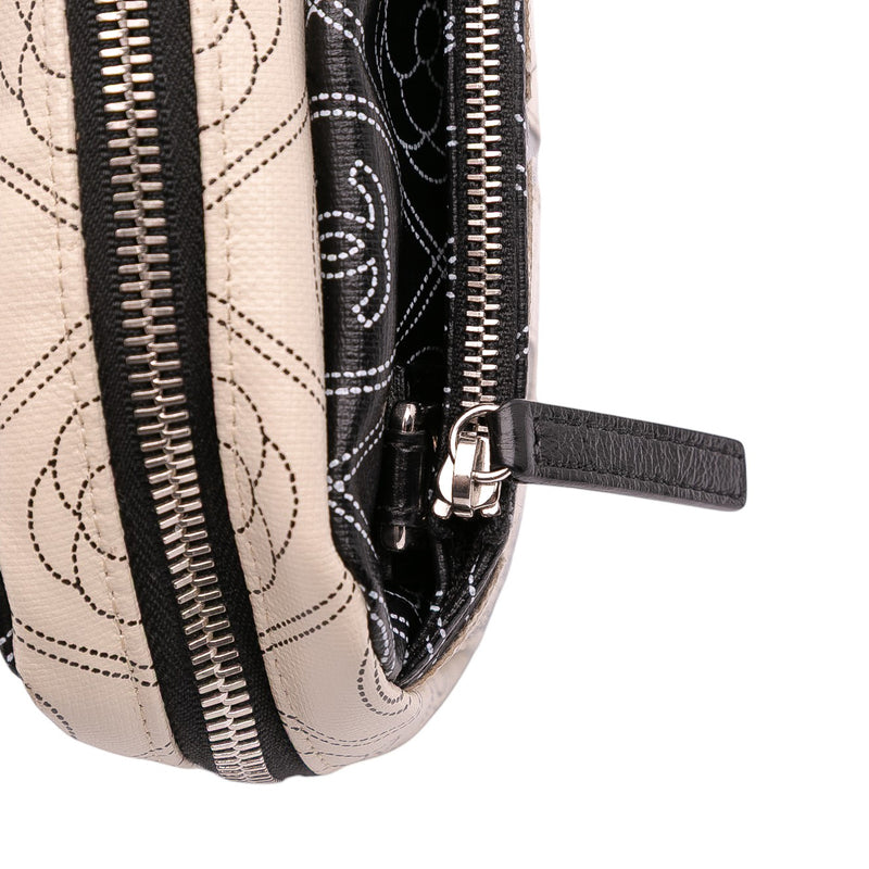 Coated Canvas Camellia Logo Camera Bag - Image 9