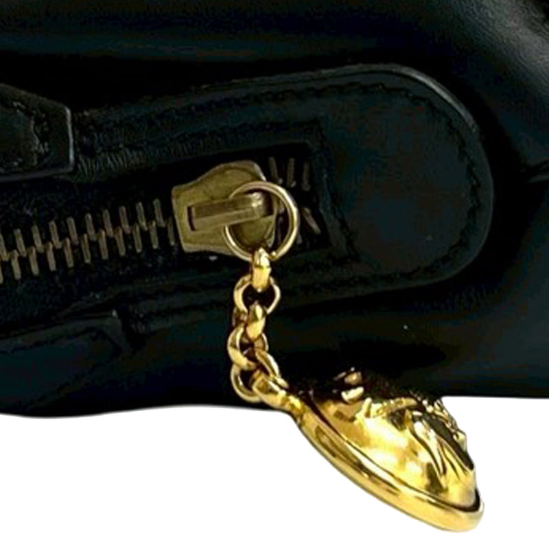 Mini Studded Leather Satchel - Image 11