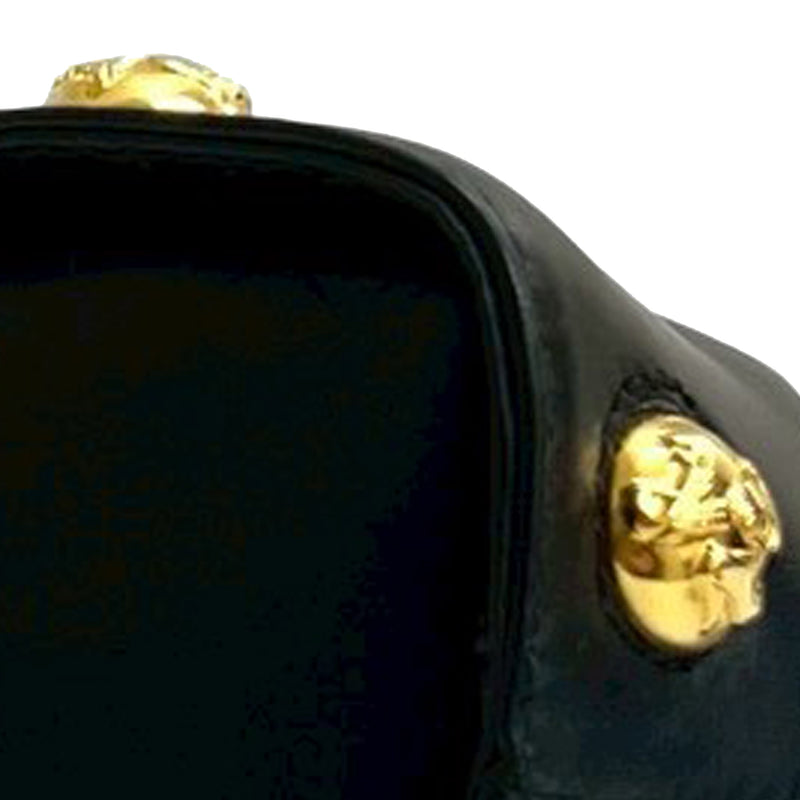 Mini Studded Leather Satchel - Image 7