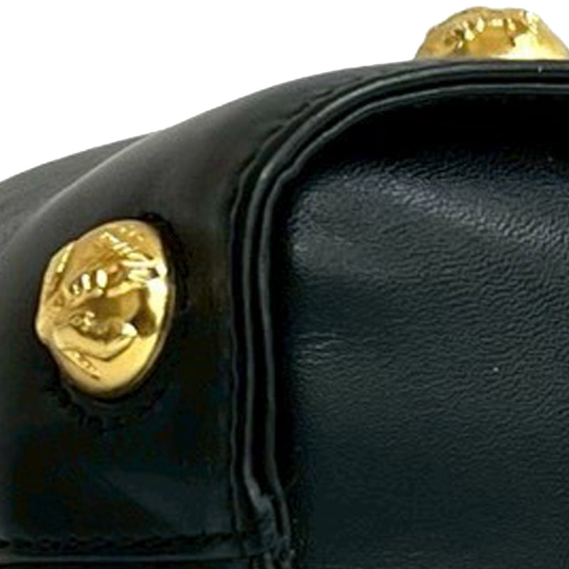 Mini Studded Leather Satchel - Image 8